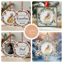 Wreaths Winter Berry Memorial Ornaments Collection