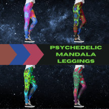 Psychedelic Mandala Leggings