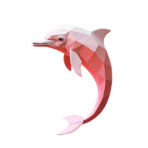 Geometric ocean animals