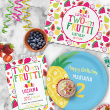 Tutti Frutti Two-tti Frutti Tropical Birthday