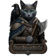 Russian Blue Noble Odin’s Cat