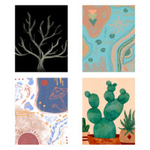 Abstract Posters Collection