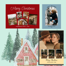 Personalized Photo Holiday Cards 