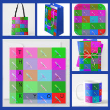 Colorful Daisy Squares - Abstract Floral