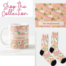 Autumn watercolor pumpkin designs 