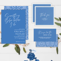 Something blue before i do Blue bridal shower