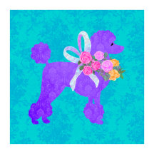 Kids Purple Poodle Party Ideas and Supplies 