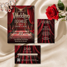 Hollywood Red Carpet Wedding