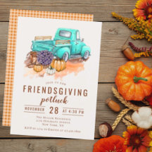 Thanksgiving Invitations