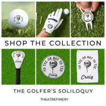The Golfer's Soliloquy: Custom Modern Accessories