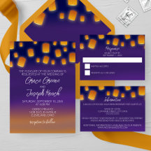 Glowing Lanterns Wedding Collection