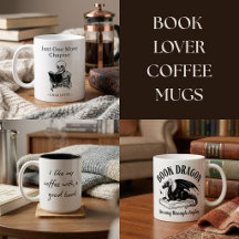 Book Lover Coffee Mugs