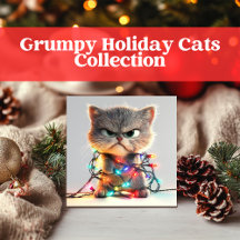 Grumpy Holiday Cats Collection