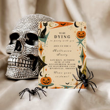 Elegant Retro Halloween Party