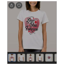 ALL HEARTS DESIGN T-SHIRT COLLECTION