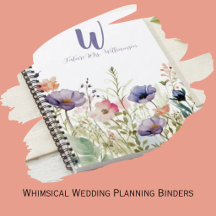 Whimsical Wedding Planning Binders