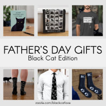 Happy Father's Day Cat Dad Cards and Gifts