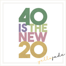 40 is the New 20 - 40th Birthday Gift Essential 