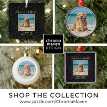 Pet Memorial Custom Photo Ornaments