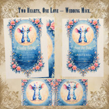 Two Hearts, One Love – Wedding Mice. 