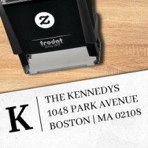 Monogram Return Address