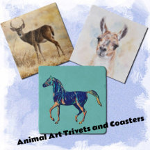 Animal Art Trivets and Coasters