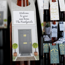 Wedding Bottle Tags