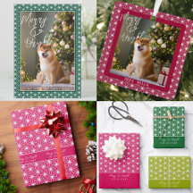 Holiday wrapping / Asa-Japanese Kimono pattern