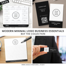 Modern Minimal Logo Business Essentials