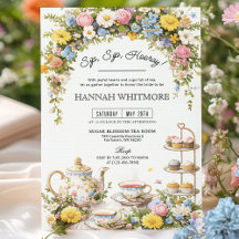 Wildflower Tea Party Bridal Shower