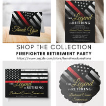Firefighter Retirement Party Supplies, Decor, More
