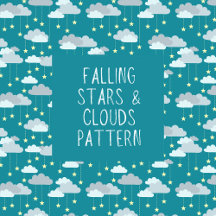 Clouds & Stars Pattern
