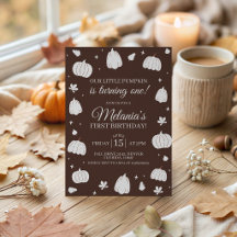 Our Little Pumpkin 1st Birthday Collection