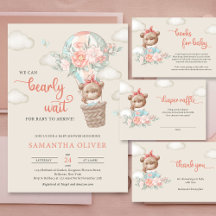 11 Hot Air Balloon Girl Teddy Bear