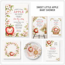 Sweet Little Apple Baby Shower 