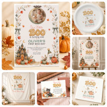 Cozy Autumn Little Boo 1st Birthday & Photo Suite