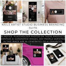 Nails Artist Studio Business Branding Suite