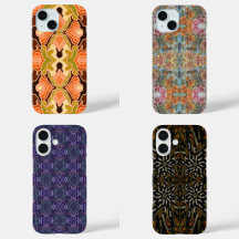 iPhone Protector Case In Boho Shabby Chic Designs 
