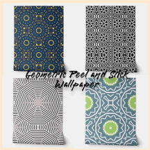 Geometric Peel and Stick Wallpaper