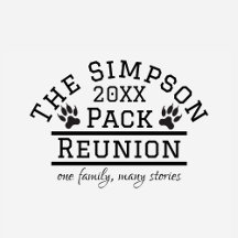 Custom Name Date Wolf Pack Reunion