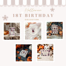 Wicked Cute & Turning One Girl Halloween 