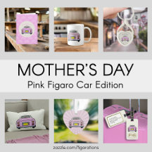 Driven by Love Pink Figaro Gifts for Mum