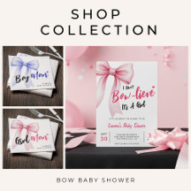 Bow Baby Shower
