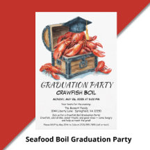 Seafood Boil Graduation Party