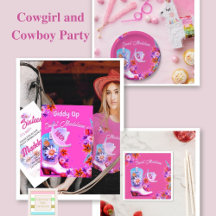 Cowgirl and Cowboy Party