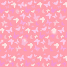 Pink And Purple Butterflies Seamless Pattern