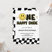 One Happy Dude First Birthday