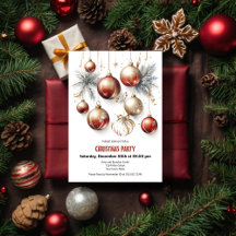 Festive arrangement Christmas ornaments