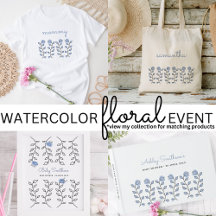 Floral Watercolor Event