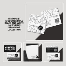 Minimalist Modern Simple Black And White Line